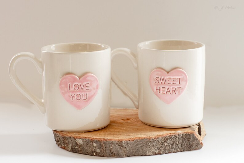 Candy Heart Mug - Etsy | Etsy (US)
