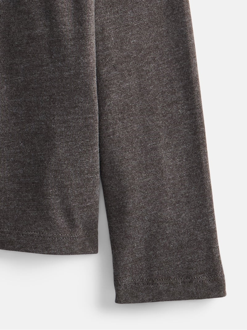 Wonder Nation Boys Henley Shirt with Long Sleeves, Sizes 4-18 | Walmart (US)