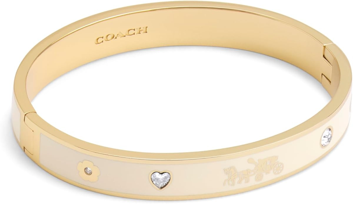 COACH Womens Signature Horse & Carriage Bangle Bracelet | Amazon (US)