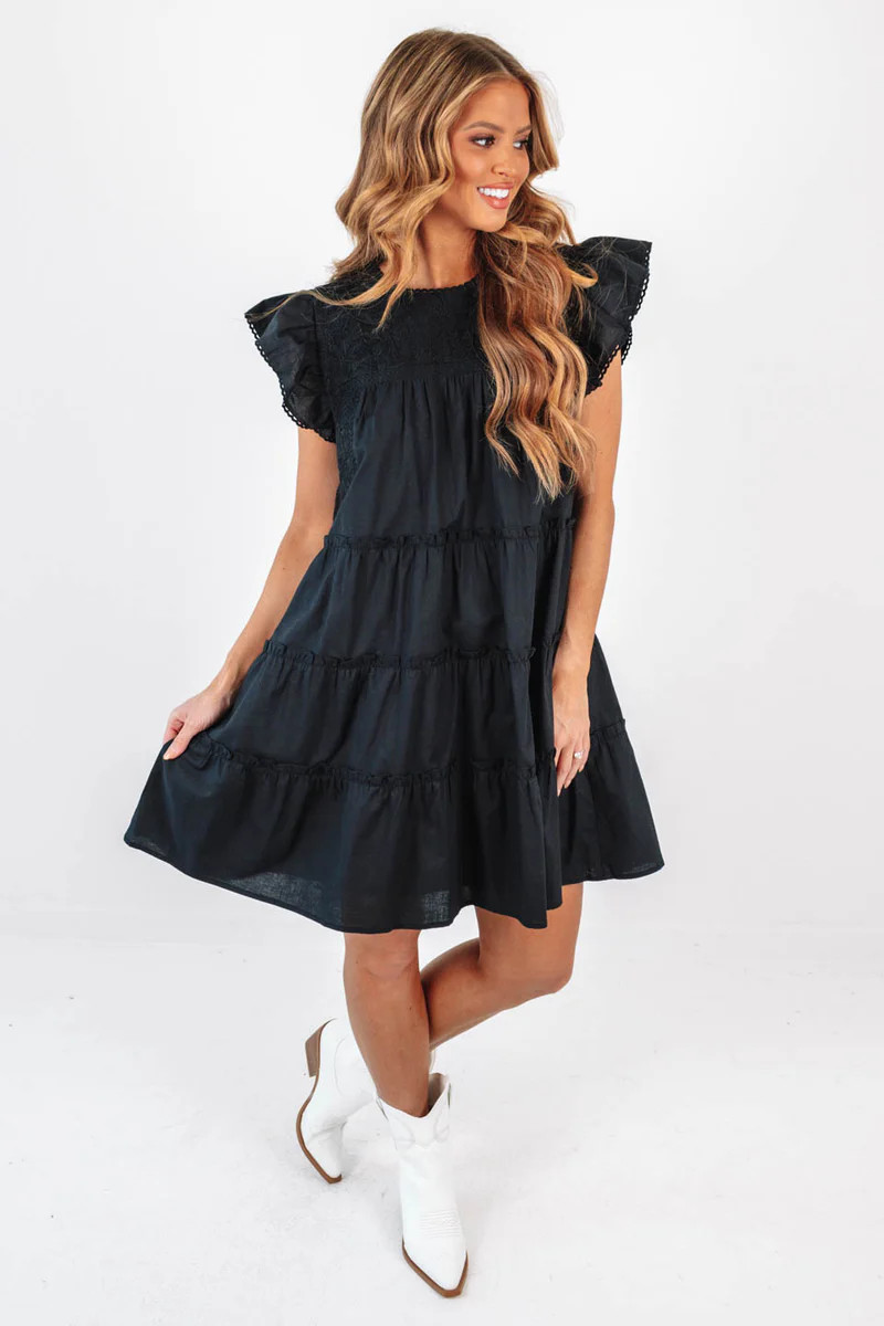 The Zara Dress - Black | The Impeccable Pig