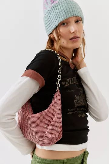 Freya Chainmail Shoulder Bag | Urban Outfitters (US and RoW)