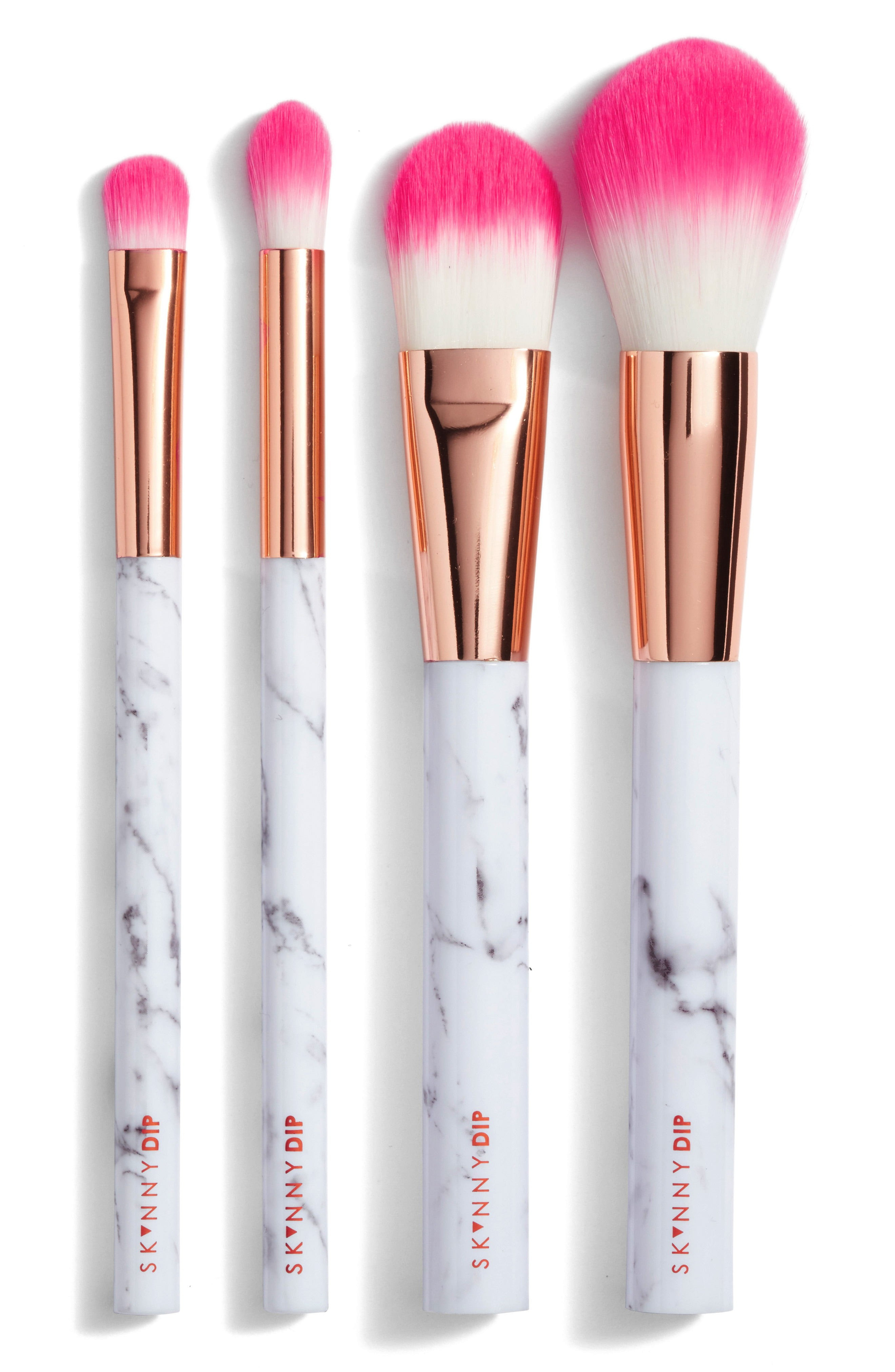 Skinny Dip Pink Marble Professional Brush Set | Nordstrom