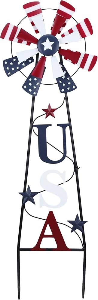 TERESA'S COLLECTIONS 4th of July Decorations for Outdoor Decor, Patriotic Memorial Day Decoration... | Amazon (US)