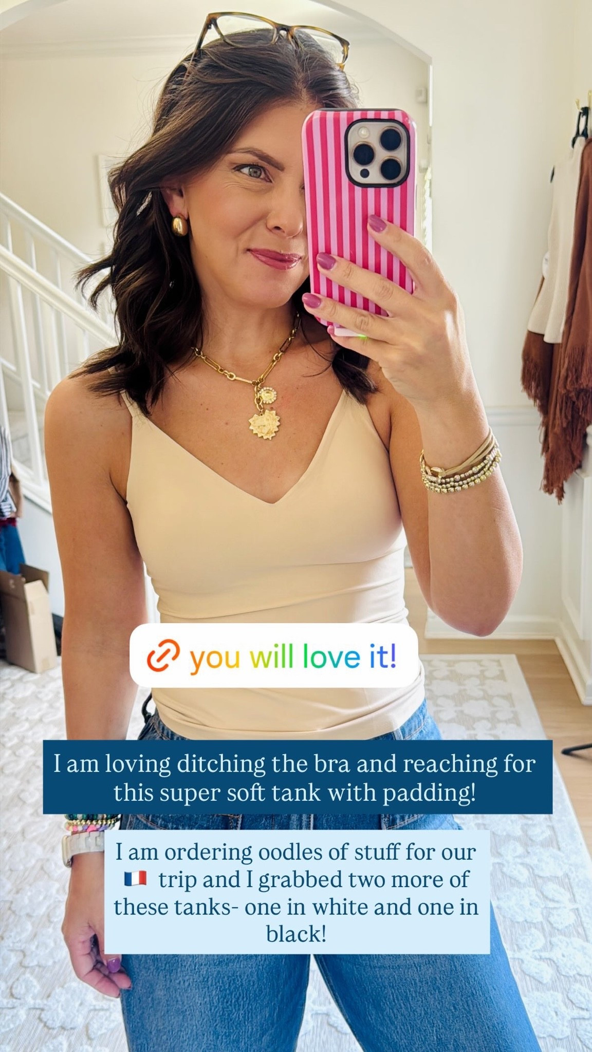 Forget the bra! Grab this tank instead!