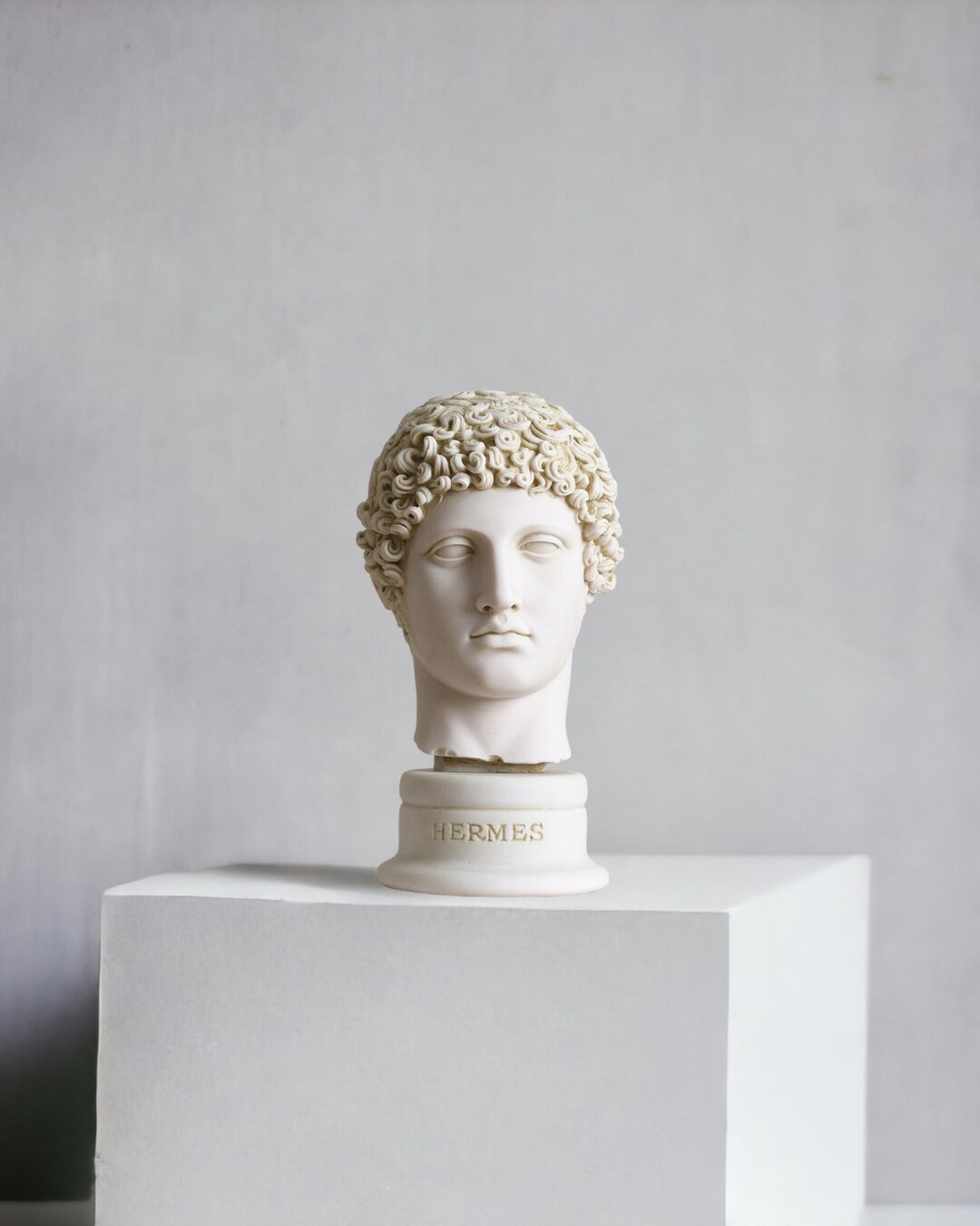 Hermes Greek God Marble Bust Handcrafted Sculpture Mythological Art for Home Classic Marble Decor... | Etsy (US)