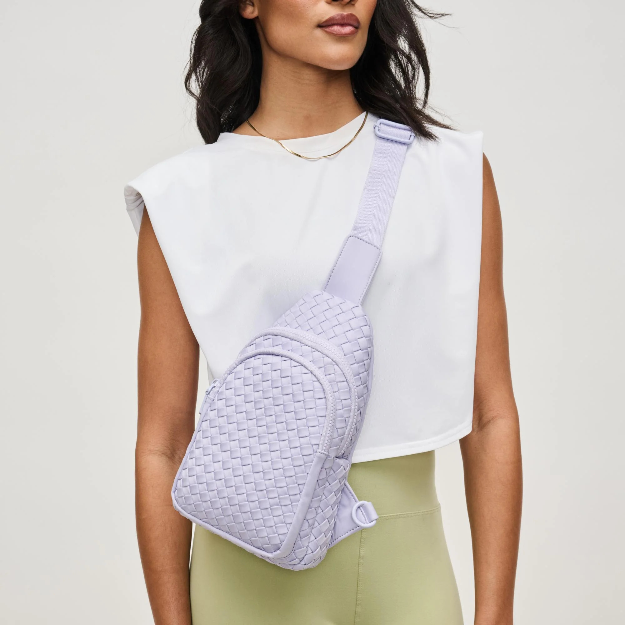 Beyond The Horizon - Woven Neoprene Sling Backpack | Sol and Selene