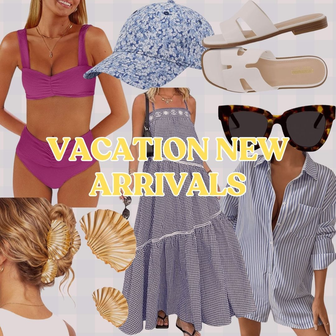 Vacation new arrivals from Amazon! 

 