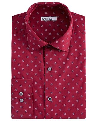Bar III Men's Slim-Fit Medallion-Print Dress Shirt, Created for Macy's  & Reviews - Shirts - Men ... | Macys (US)