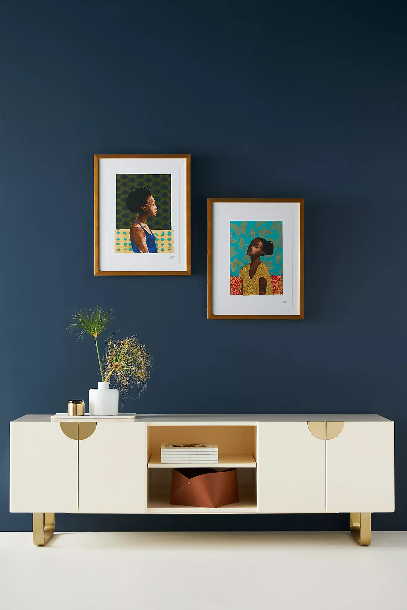 Lacquered Glinda Media Console | Anthropologie (US)