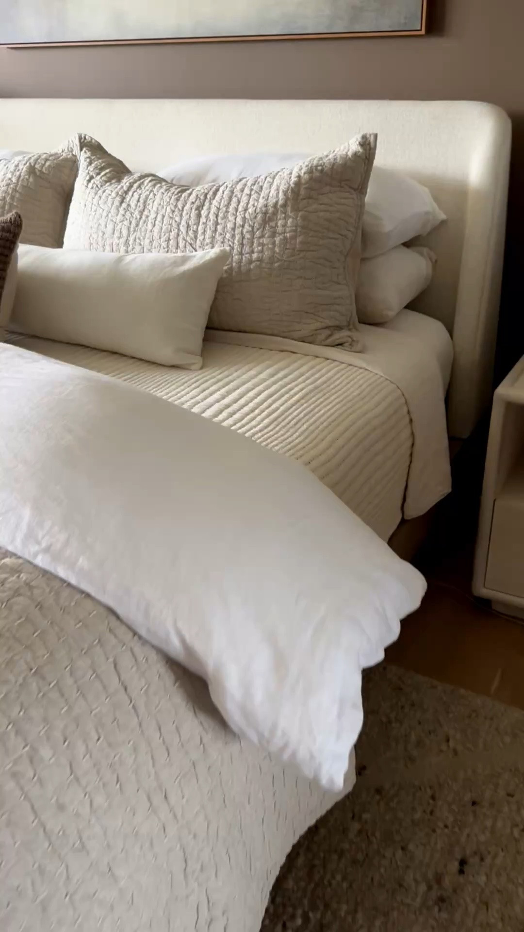 Love this textured bed blanket with linen sheets for cool summer sleeping 
@Quince

#LTKSeasonal #LTKHome #LTKdayinmylife
