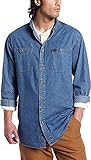 Wrangler Riggs Workwear mens Denim Work button down shirts, Antique Navy, XX-Large Tall US | Amazon (US)