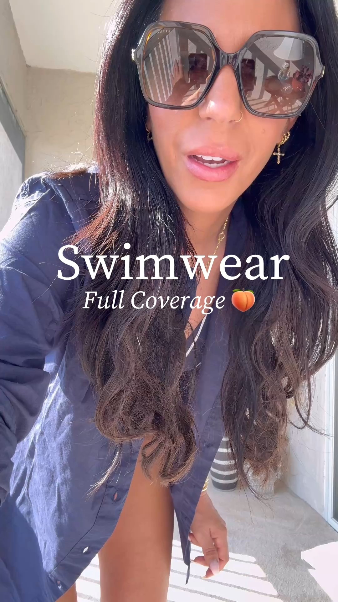 Ralph Lauren full coverage swimsuit 
Size 6 
Coverup - small 

#LTKSwim #LTKU #LTKShoeCrush