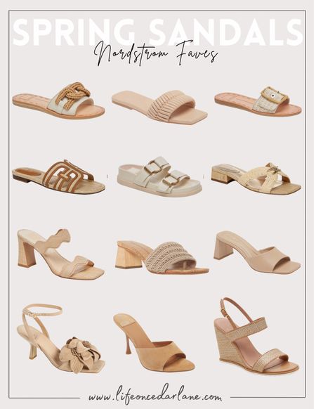 Flat Sandals - shop our top picks!! So many cute finds at different price points! These neutral sandals are perfect for spring & summer! 

#summersandals #neutralsandal #flatsandals

#LTKshoecrush