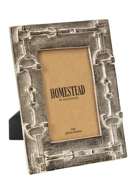 Godinger 4'' x 6'' Silver Horse Bridle Bit Photo Frame | Belk