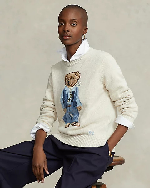 Polo Bear Cotton Jumper | Ralph Lauren (UK)