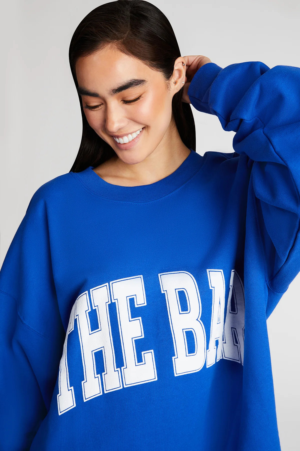 VARSITY SWEATSHIRT COBALT | The Bar