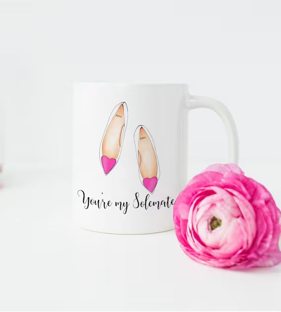 You're My Solemate  (stlye #416 MUG) By Melsy’s Illustration’s | Etsy (US)