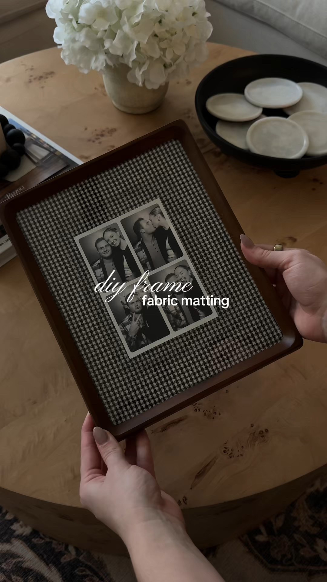 The cutest fabric matted diy frame - everything is from Amazon🤎

#LTKHome #LTKFindsUnder50 #LTKFindsUnder100