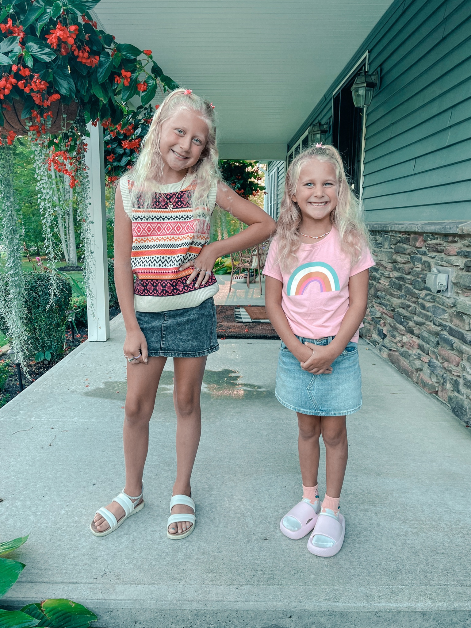 Girls outfit, school clothes, fall style, girls fall outfit, girls sweater vest, girls slide sandals, crew socks

#LTKstyletip #LTKfamily #LTKkids