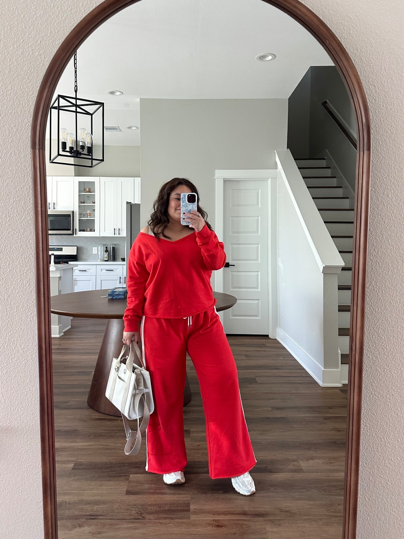 Red set, valentines , galentines outfit , red track set 

#LTKootd #LTKgrwm #LTKSaleAlert