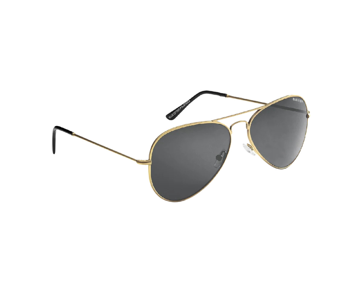 Coosa XL | Gold Hidden Graphite Lens | Blue Otter Polarized™ | Blue Otter Polarized