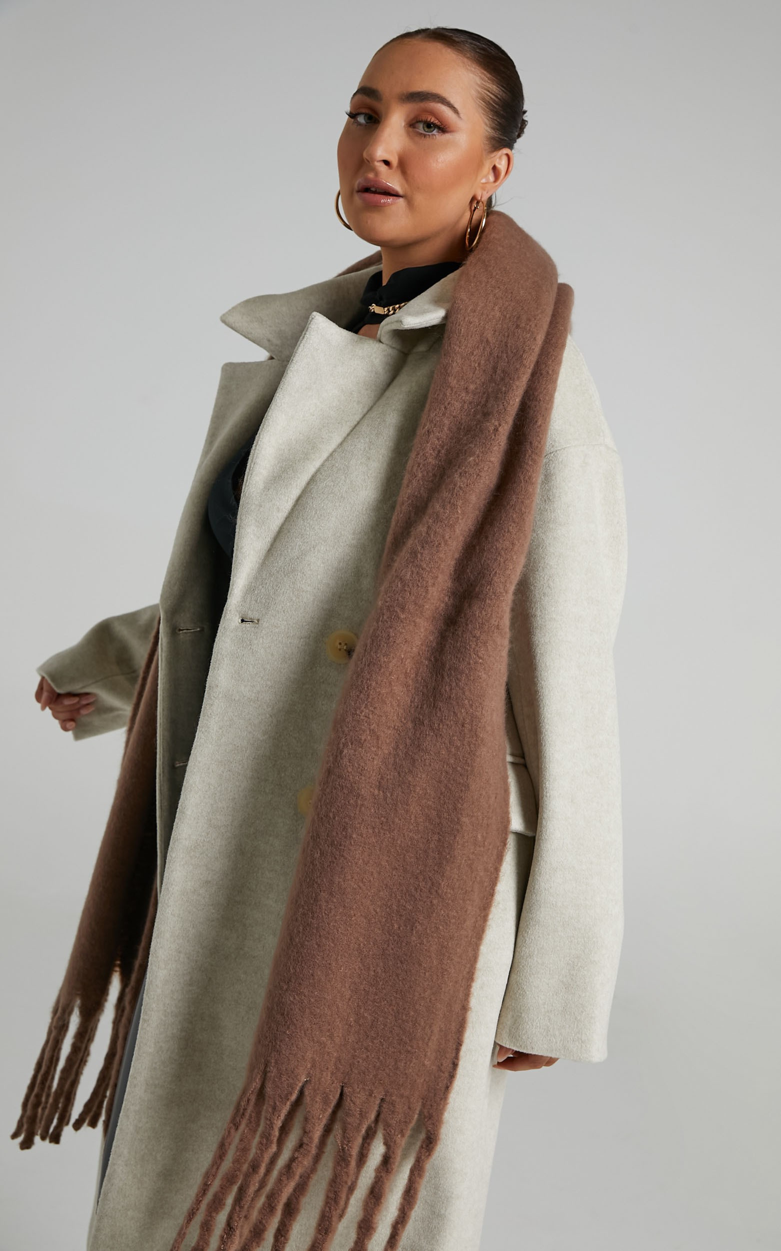 Lawrence Scarf in Mocha | Showpo - deactived