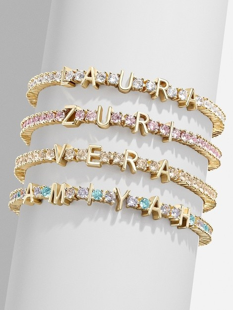 Custom Bennett Tennis Bracelet | BaubleBar (US)