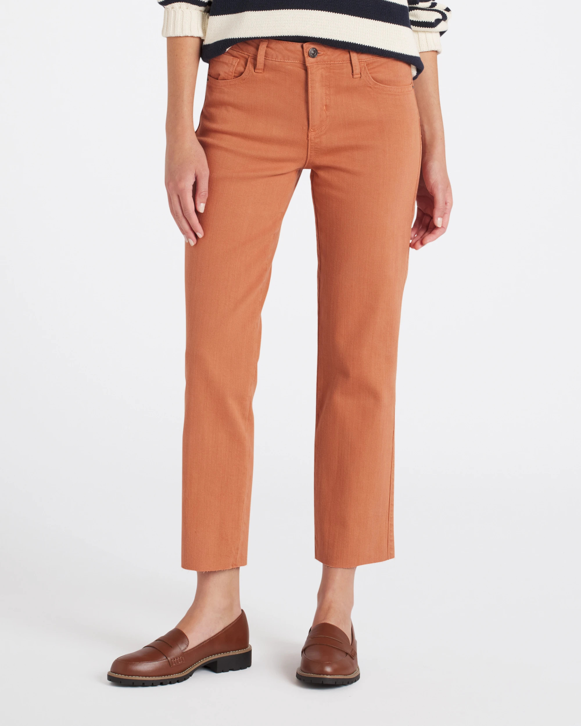 Phillip Mid Rise Clean Hem Straight Leg Utility Jean | Stitch Fix