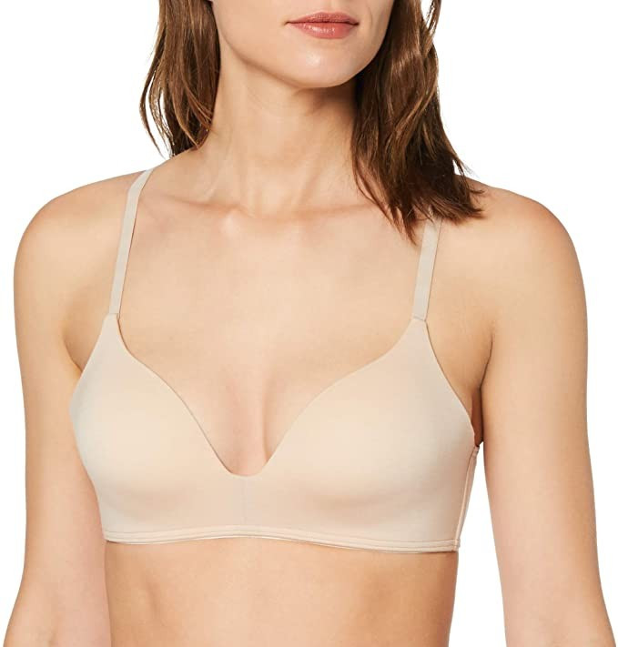 Sloggi Women's Wow Embrace Padded T-Shirt Bra 198127 S Skin Light Combo | Amazon (US)