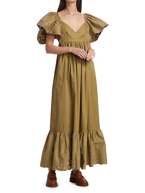 EN SAISON Barnette Eyelet Maxi Dress | Saks Fifth Avenue