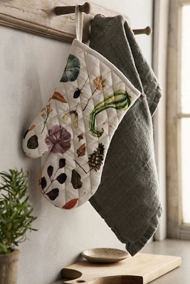 May We Fly Fall Gourds Oven Mitt | Anthropologie (US)