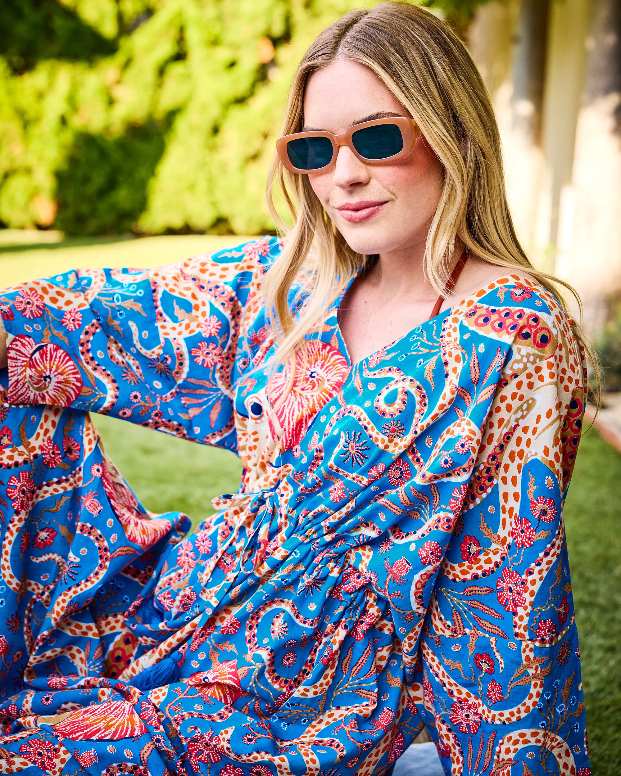 Octopus Isle - Atlantic Cover Up - Ocean Eyes | Printfresh