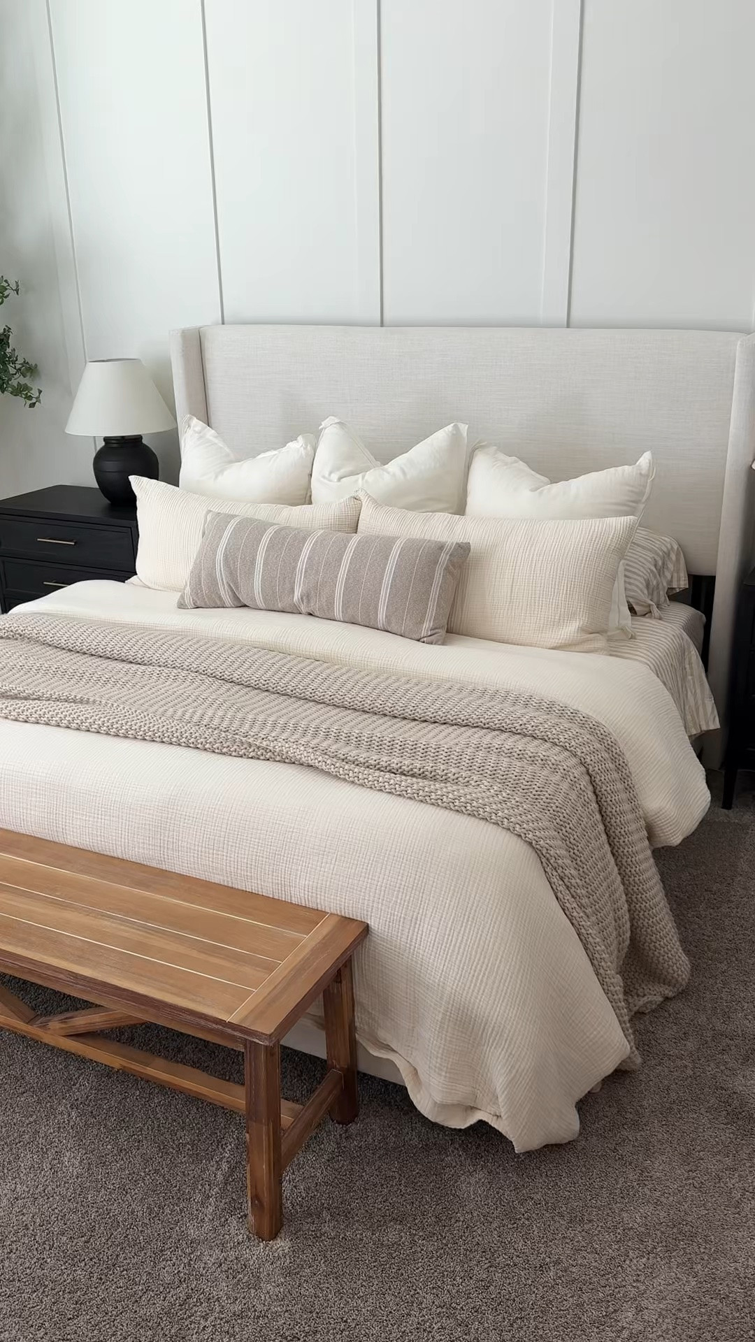These striped sheets are so soft and affordable and come in so many fun patterns! 

Cozy bedding | sheets | bedroom

#LTKHome