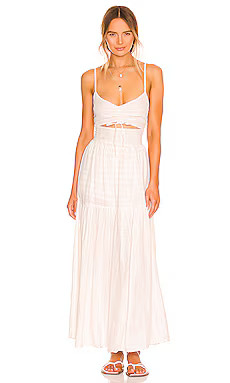 Innocence Cutaway Maxi Dress in Iris | Revolve Clothing (Global)