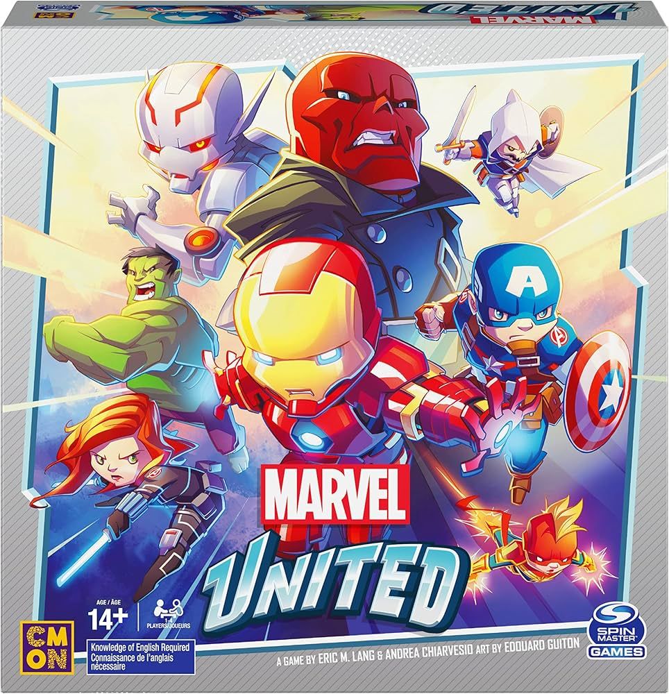 Marvel United, Award-Winning Superhero Cooperative Multiplayer Strategy Card Game Captain America... | Amazon (US)