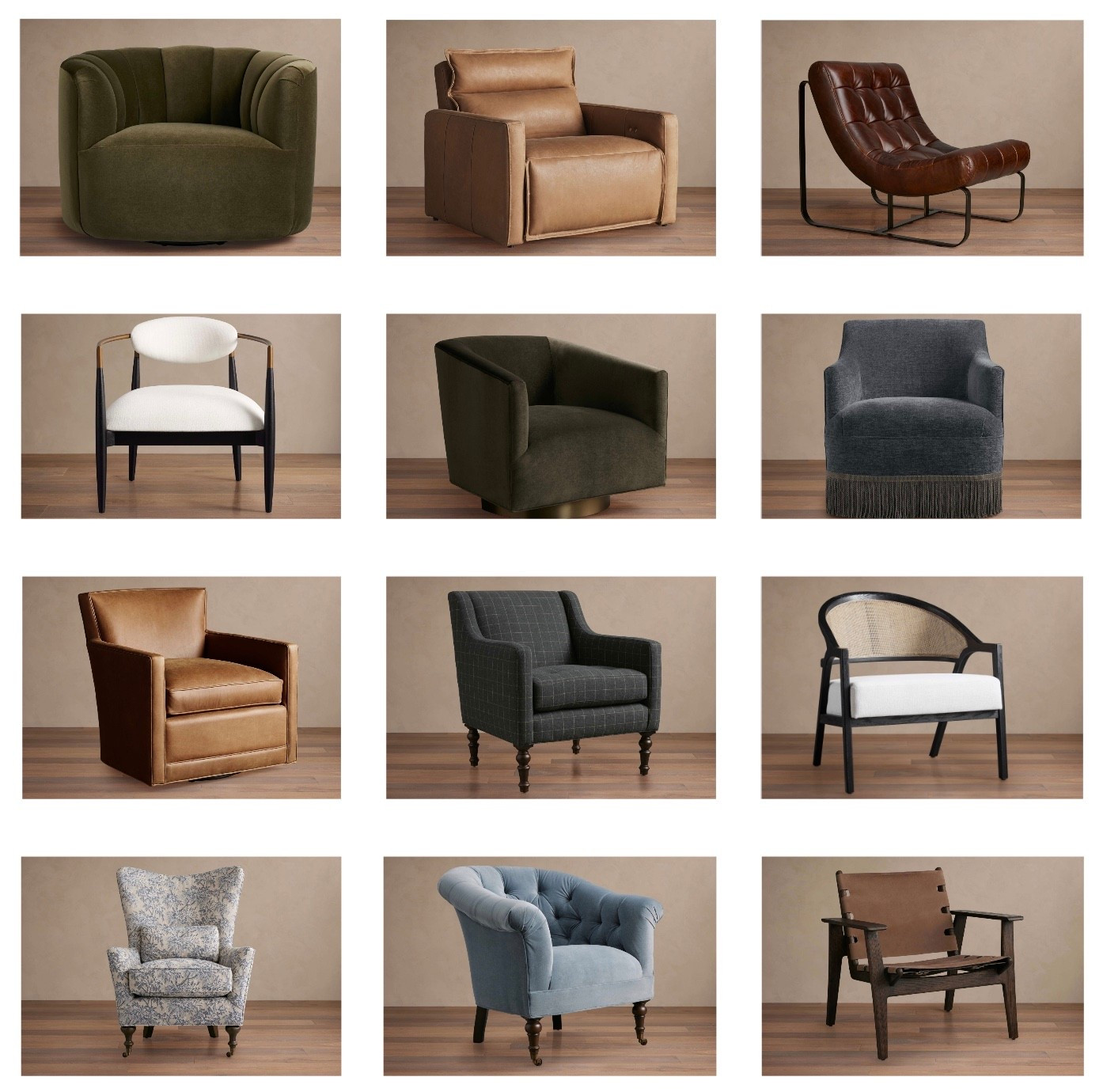 ✨Luxury meets versatility✨
From cozy corners to statement focal points, the right chair can transform a room. These high-quality chairs bring comfort, style and character, whether you’re creating a quiet reading nook, adding balance to your living room or making a bold statement with a standout piece. 🪑💫

Which one would you pick for your space?

#LuxuryInteriors #InteriorDesign #StatementChair #HomeDecorInspo

#LTKHome #LTKSaleAlert #LTKFallSale