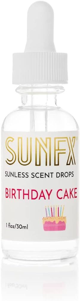 SunFX Scent Drops - Sunless Tanning Additive For Spray Tanning 1oz (Birthday Cake) | Amazon (US)