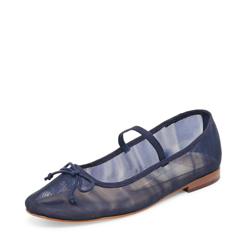 Navy Mesh Ballet Flats by DOLCEVITA | Amazon (US)
