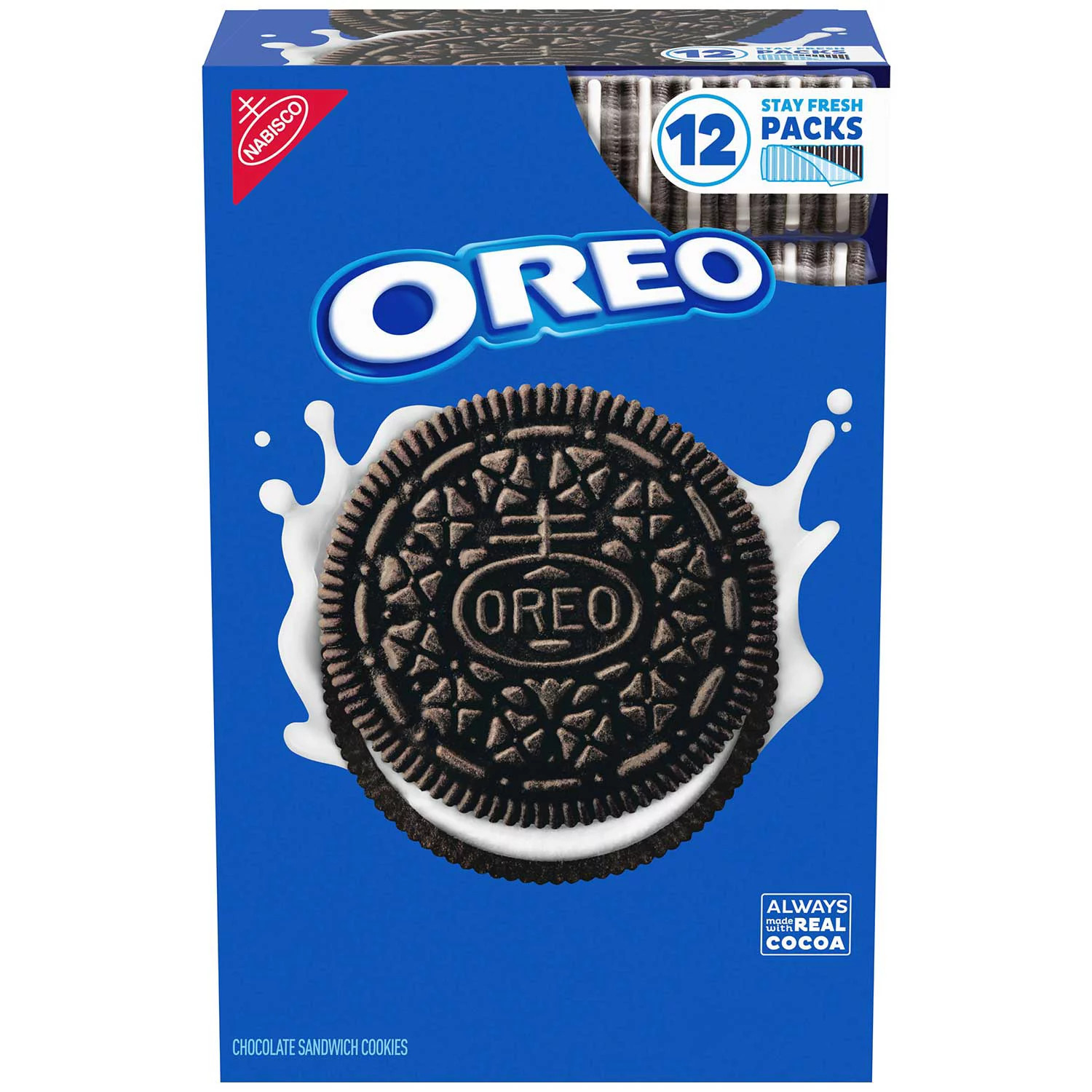 OREO Chocolate Sandwich Cookies, 5.23 oz., 12 pk. | Sam's Club