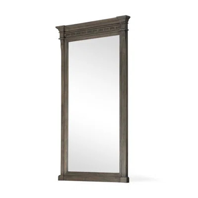 Hemlock Solid Wood Leaning Mirror | Wayfair North America