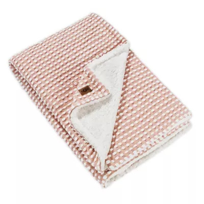 UGG® Remy Dot Sherpa Throw Blanket  | Bed Bath & Beyond | Bed Bath & Beyond