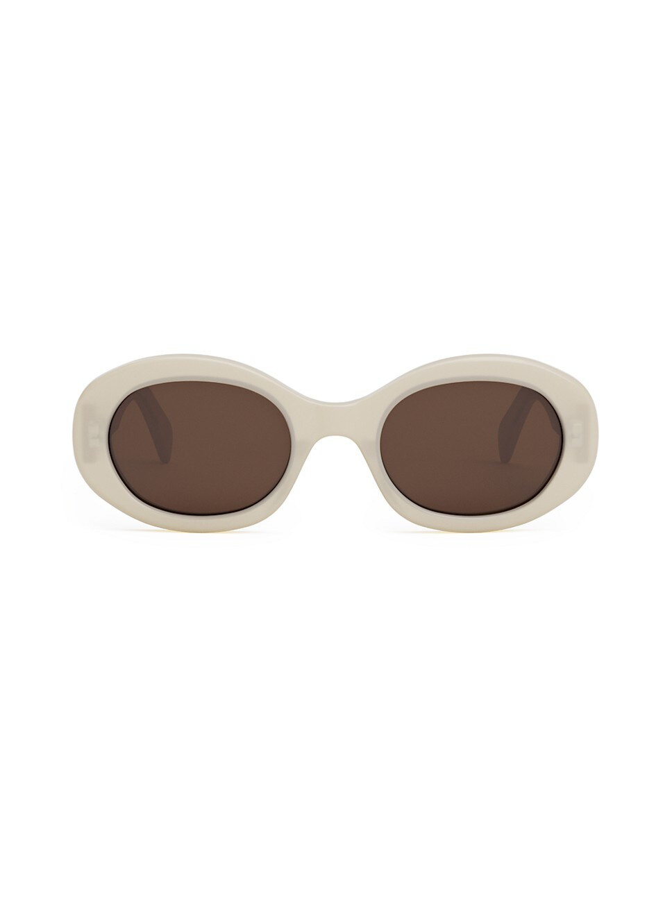 Triomphe 51MM Oval Sunglasses | Saks Fifth Avenue