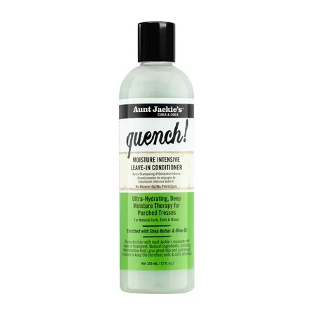 Aunt Jackie s Curls & Coils Quench Moisture Intensive Leave-in Conditioner 12 fl oz | Walmart (US)