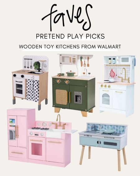 lots of cute toy kitchens from Walmart! pottery barn / crate & barrel kids look for less 🙌 these are all wooden & cute for boys and girls 

#LTKGiftGuide #LTKHoliday #LTKkids