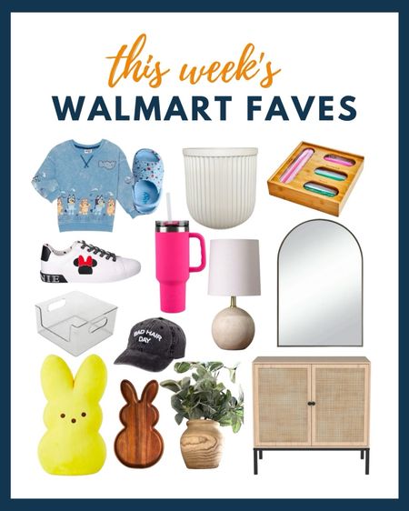 Check out our team’s favorite buys and deals that we scored at Walmart this week! From Easter finds for your kiddos to stylish affordable home decor! 😍

#LTKSeasonal #LTKhome #LTKfindsunder50
