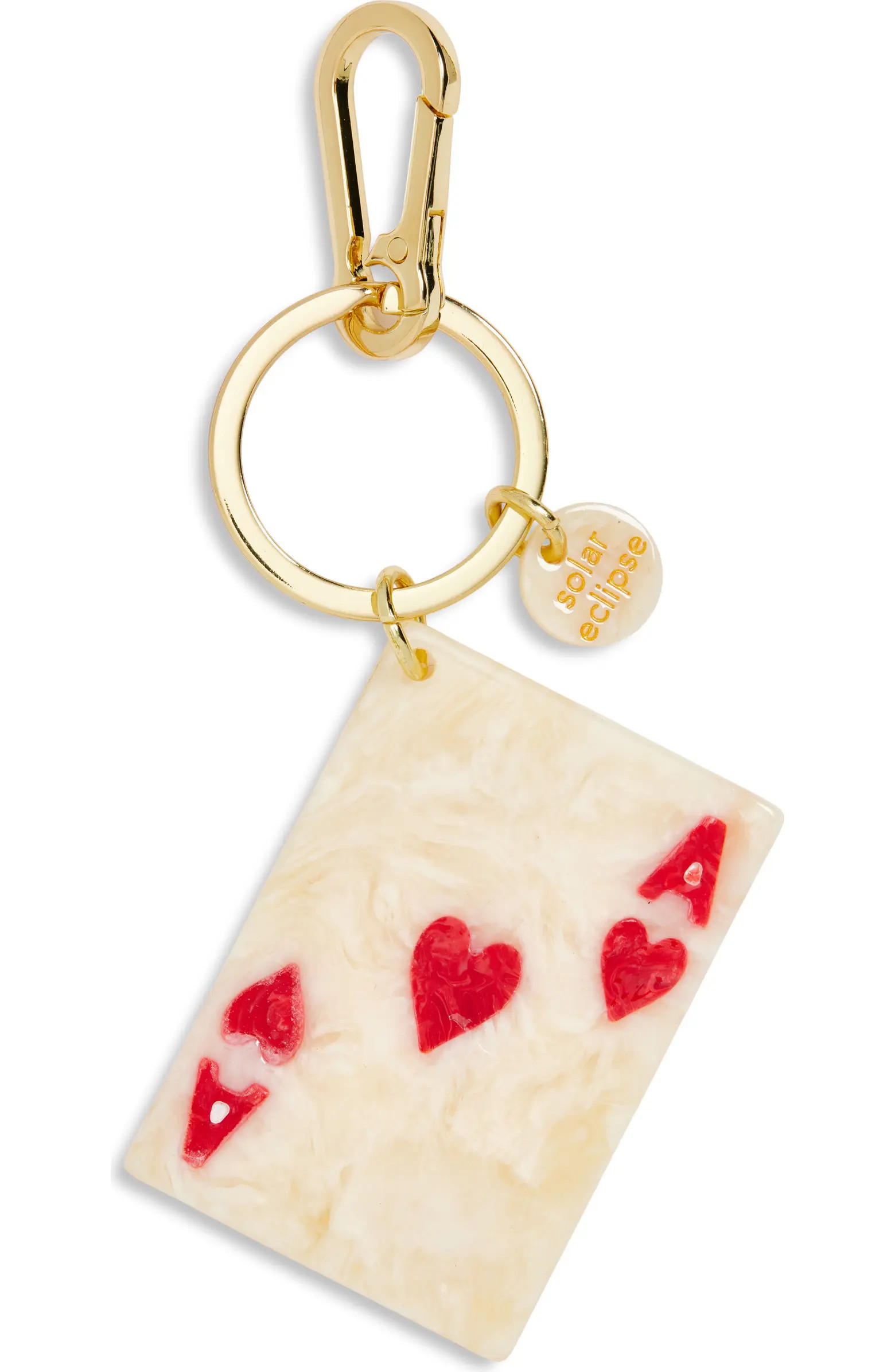 Hand Painted Mini Ace Key Chain Bag Charm | Nordstrom