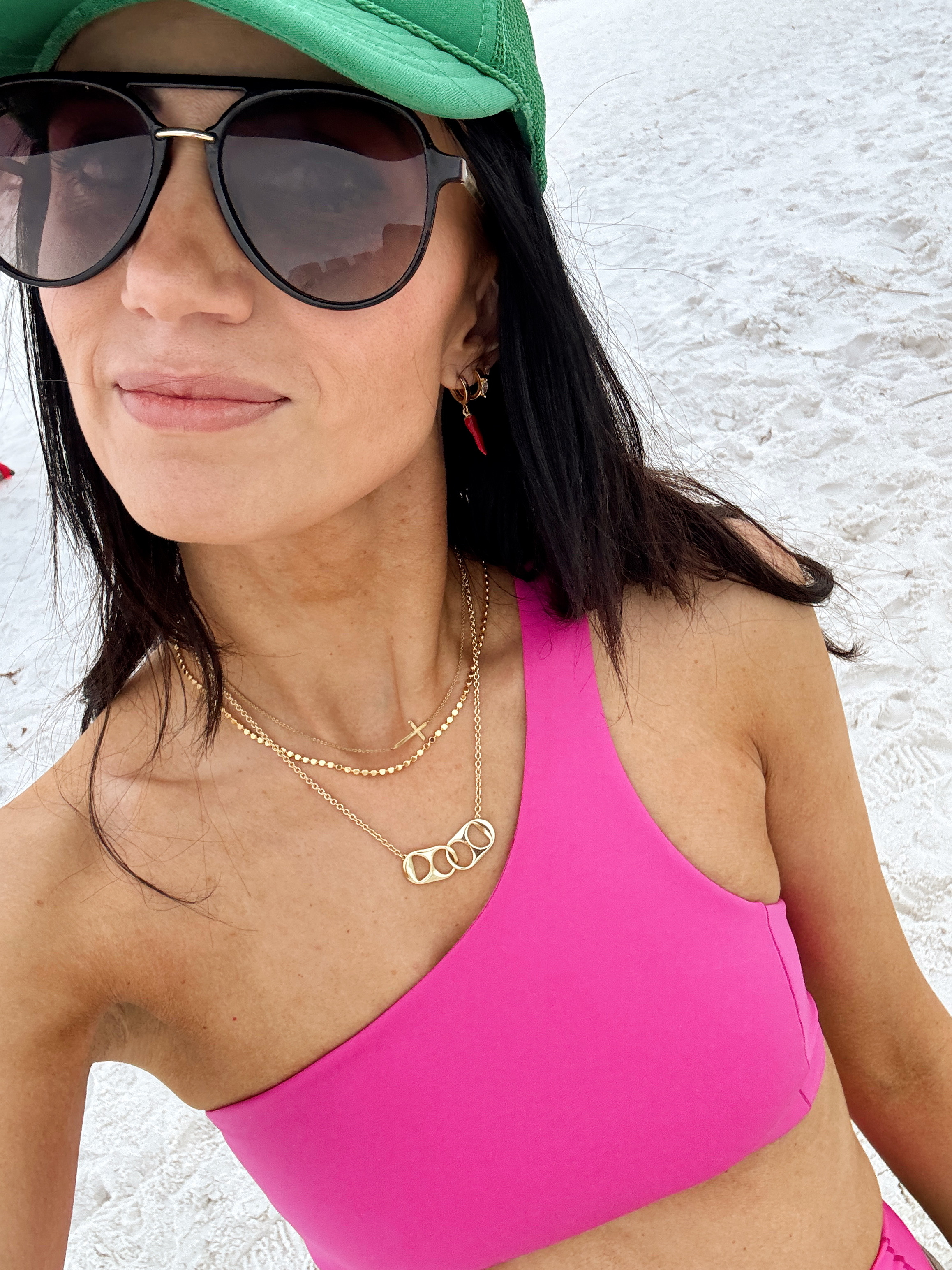 We just added a few more gold sods tab necklaces to the site- and restocked our cross necklace. Love these for layering. 