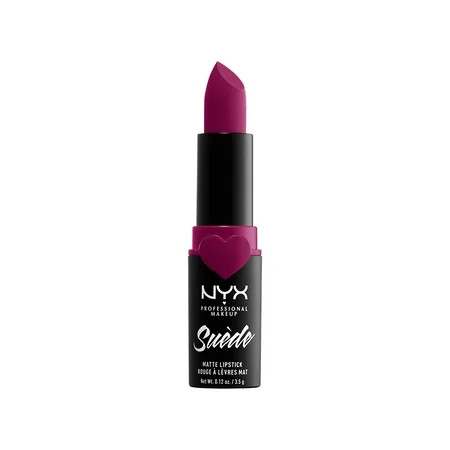 NYX Professional Makeup Suede Matte Lipstick lightweight vegan formula Sweet Tooth | Walmart (US)