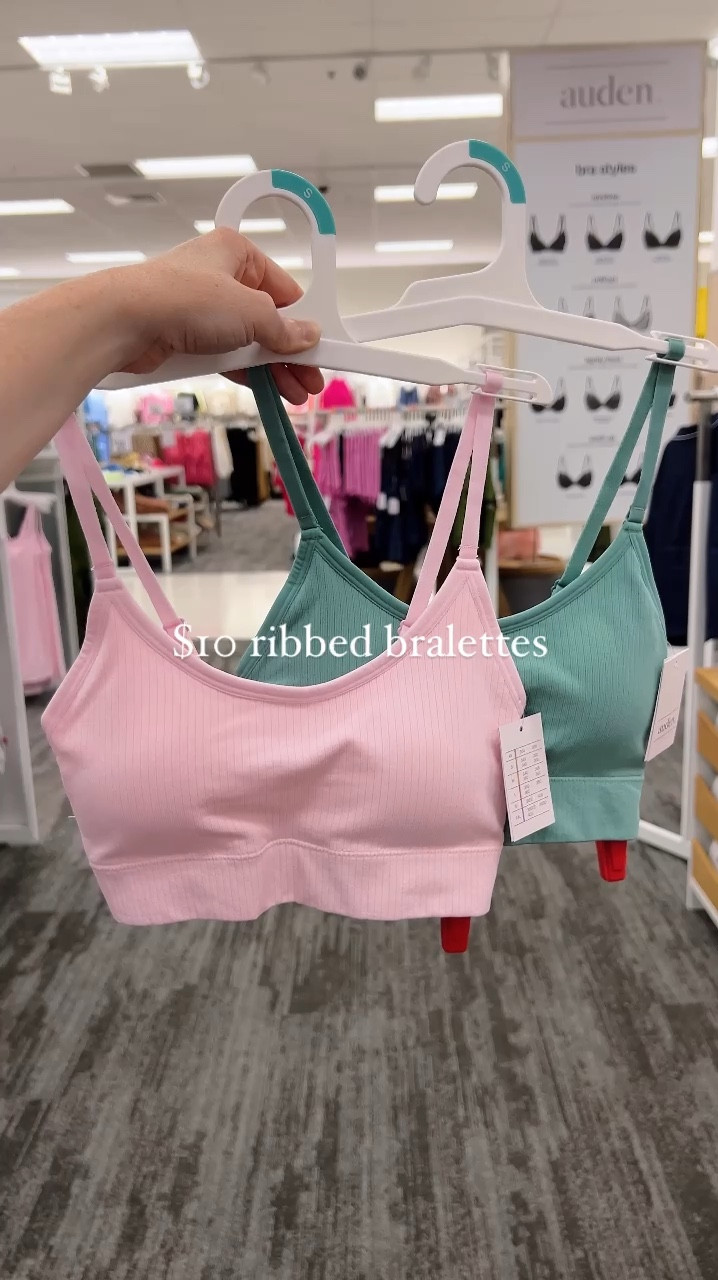 The best and most comfy ribbed bralettes! 💕 $10-13 at Target!

#LTKStyleTip #LTKFindsUnder100 #LTKFindsUnder50