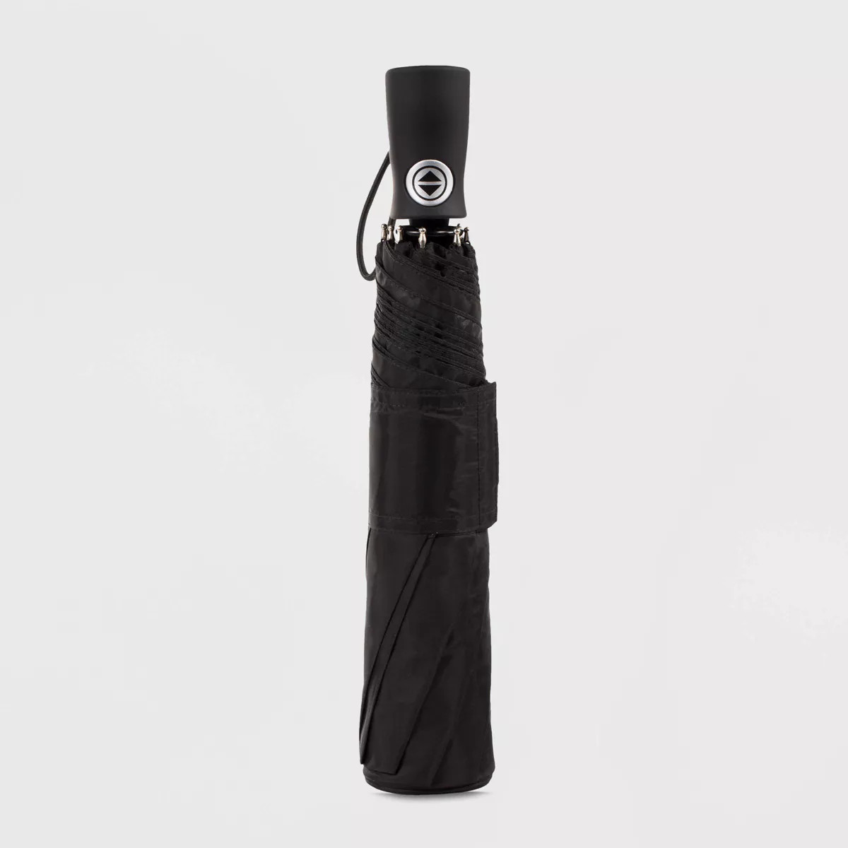 Totes Auto Open Close ECO Compact Umbrella with Sunguard - Black | Target